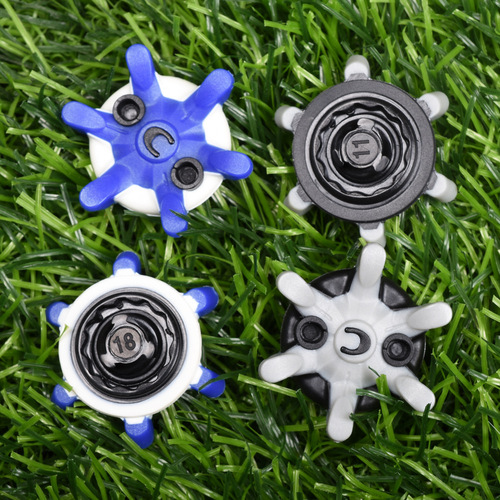 Cross-border hot selling golf shoe spikes, low profile shoe spikes, golf shoe replacement spikes, fast rotating spikes