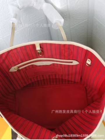 跨境批发新款neverfull中号托特包大容量手袋单肩包子母包|undefined
