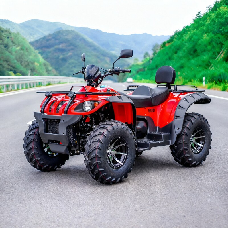 500Cc Atv 4X4 Four-Wheel Drive All-Terrain Water-Cooled Motorcycle Large Atv Off-Road Kart Water-Cooled Engine