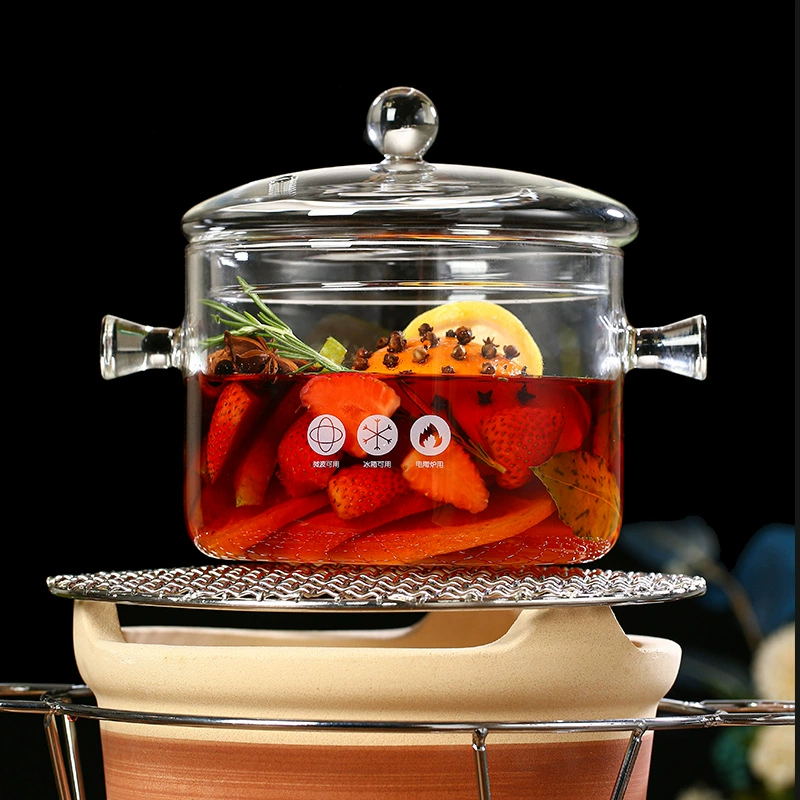 Remedial glass, Christmas Hot Red Wine Hot Red Wine container container Boil red wine pot container boiled red wine set