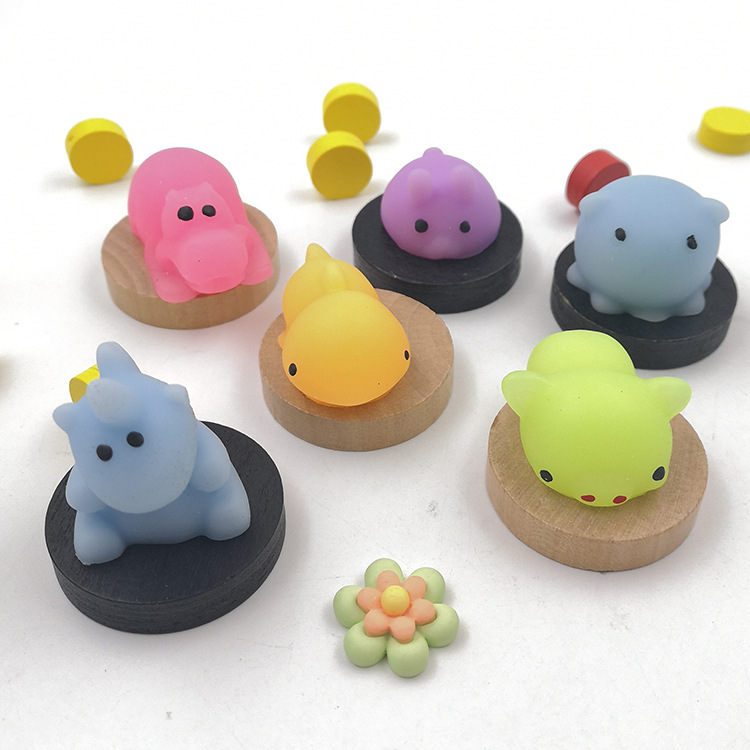 Tpr Soft Plastic Cute Pet Vent Dumpling Decompression Toy Cute Selling Cute Animal Decompression display picture 8