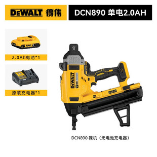 DEWALT DCN890n-XJ Brushless Electric Nail Gun Wireless 20V Lithium Battery Charging High-speed Concrete