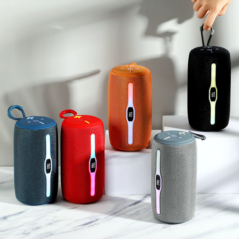 Nuevo audio TG675 transfronterizo, subwoofer pesado Bluetooth, tarjeta para exteriores, Bluetooth inalámbrico, audio pequeño, volumen alto