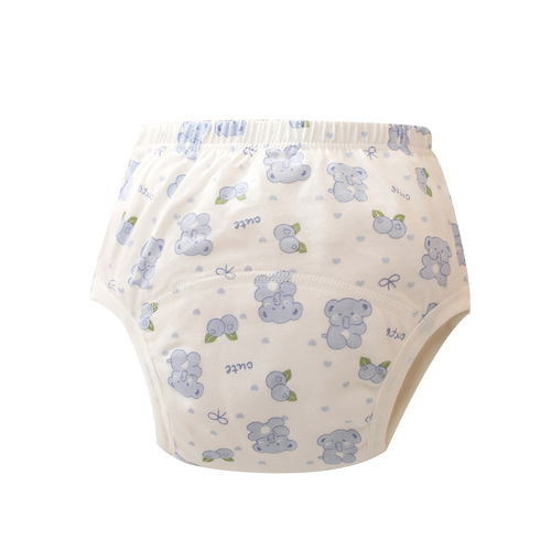 Training pants for babies, A class, 100% cotton, washable, side leak prevention, for potty training, baby pull-ups, diaper pants, waterproof pull-on pants