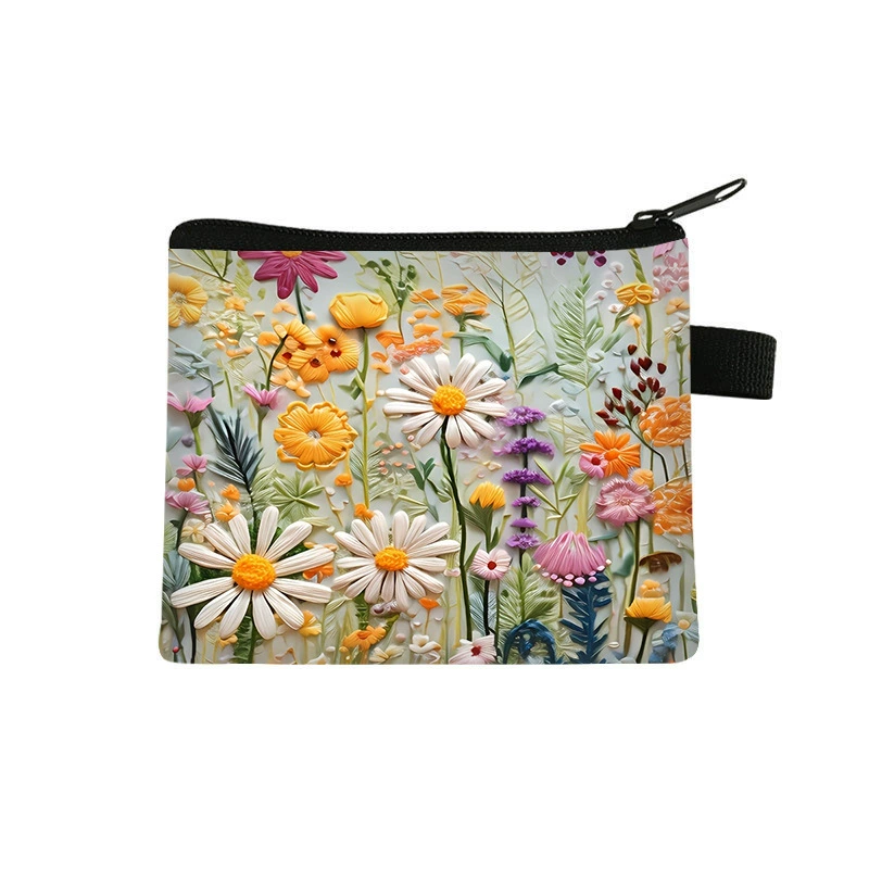 Оптовая продажа: Детский кошелек-монетница 2025 года с 3D-эффектом, милый мультяшный держатель для карт с принтом, ультралегкий кошелек на молнии