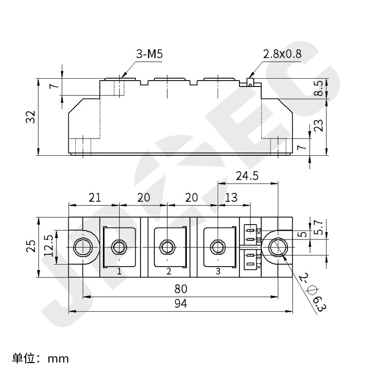 MTC90-16 MTC90A1600V кремнистый кристалл ворота трубочный модуль Шанхайский JPEC