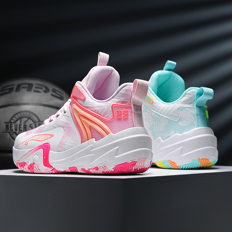 Zapatos de baloncesto de yuanyang para hombres primavera 2025 nuevos zapatos de alta altura transpirables de malla antideslizante zapatos de competencia de estudiantes image 7