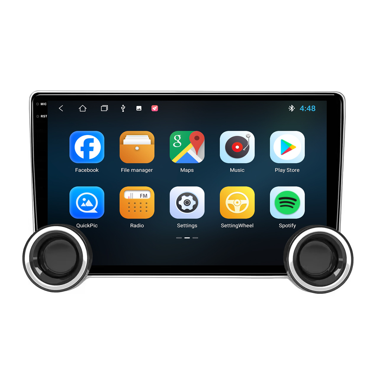 Universal 10.1 Inch Universal Smart Navigation Car GPS (Other Automotive Communications) - unisoc-7862-432-ts10-octa-core