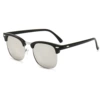 C4-Bright Black Silver Frame-White Mansion