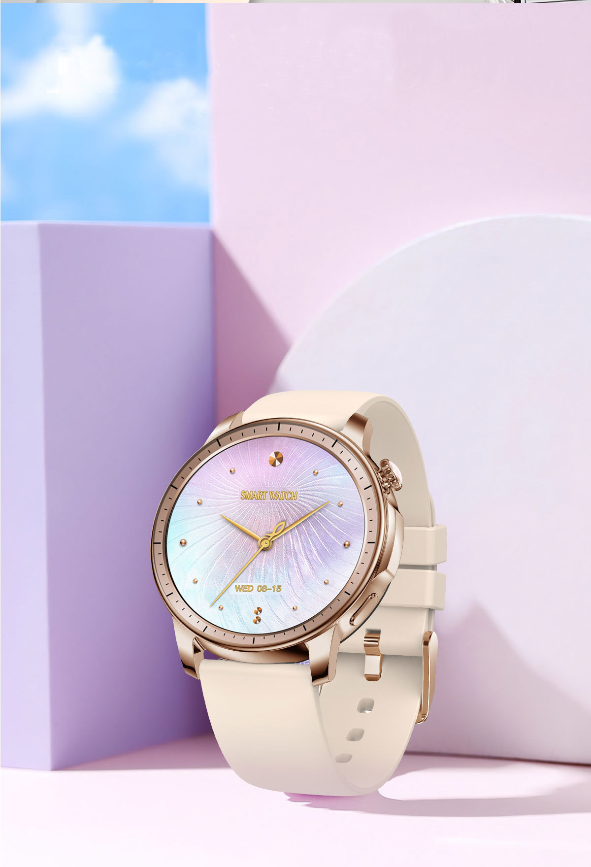 New V65 smartwatch, AMOLED screen, waterproof, smart reminder, Bluetooth, sports watch, ladies' bracelet undefined
