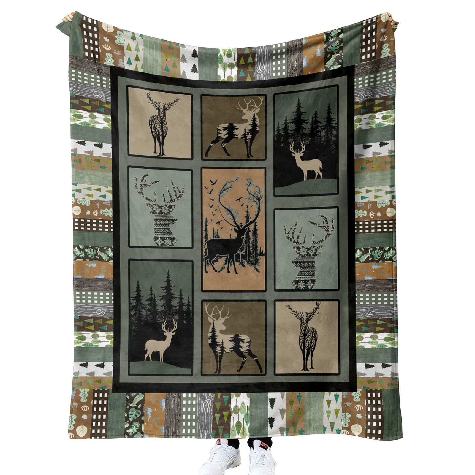 Flannel children's duvet, increased thickness
