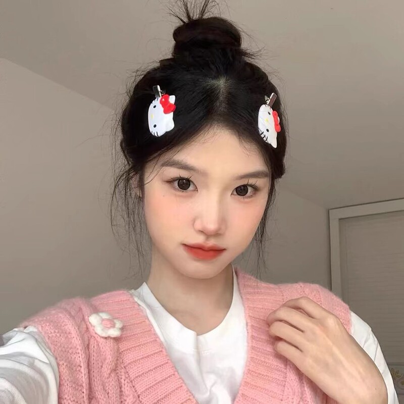 【ランダム35個セット】KTヘアピンセット BBクリップ スイートガール サイド前髪クリップ 漫画帽子セット|undefined