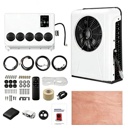Manufacturer Wholesale Parking Air Conditioner 12V24V Rv Truck Electric Air Conditioner Split Type Vertical Car Air Conditioner