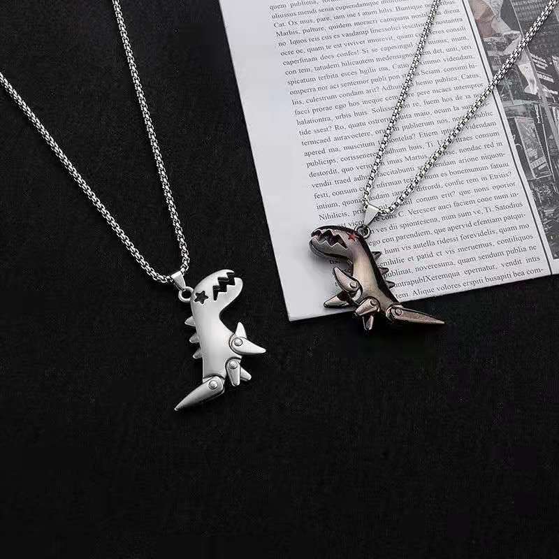 Punk Streetwear Animal Alloy Titanium Steel Wholesale Pendant Necklace display picture 2