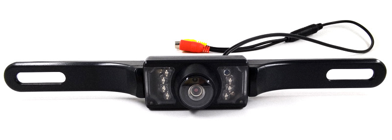 New Car Camera Long License Plate Frame Reversing Camera Hd Night Vision Rear View Camera