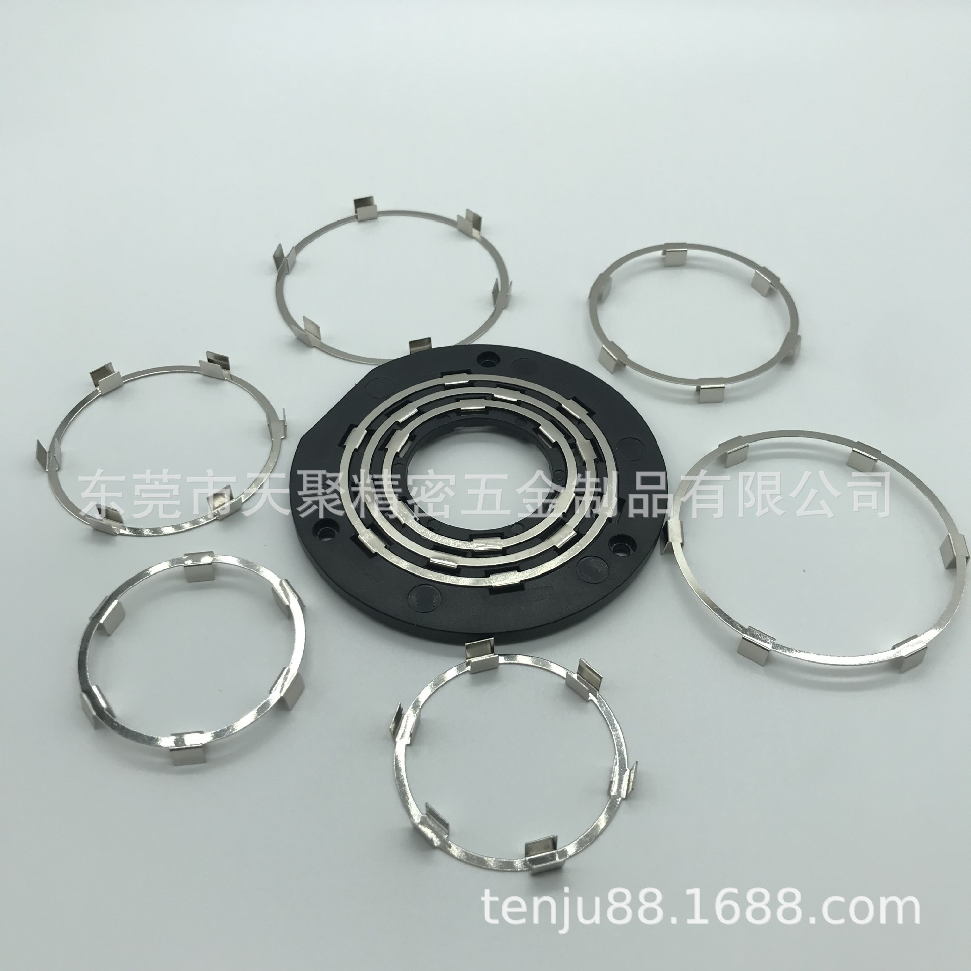 源头工厂磷铜大 中 小圆导电卡环圆形五金配件五金垫圈接触环导电