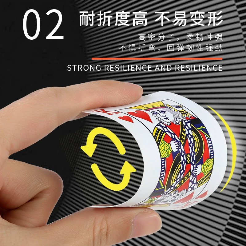 Plastic waterproof matte playing cards PVC, 1 pieces