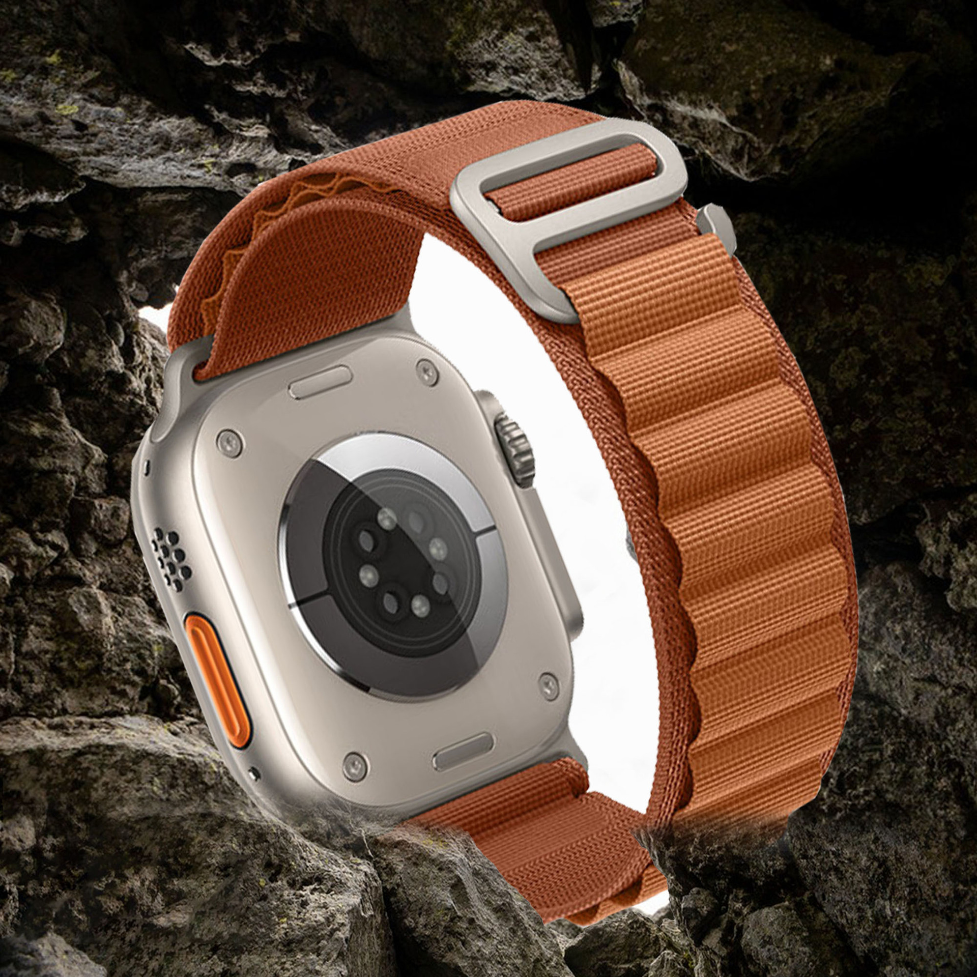Aplicable a Apple Watch Correa de reloj Alpine Loop nuevo actualización oficial nuevo color para toda la serie de Apple