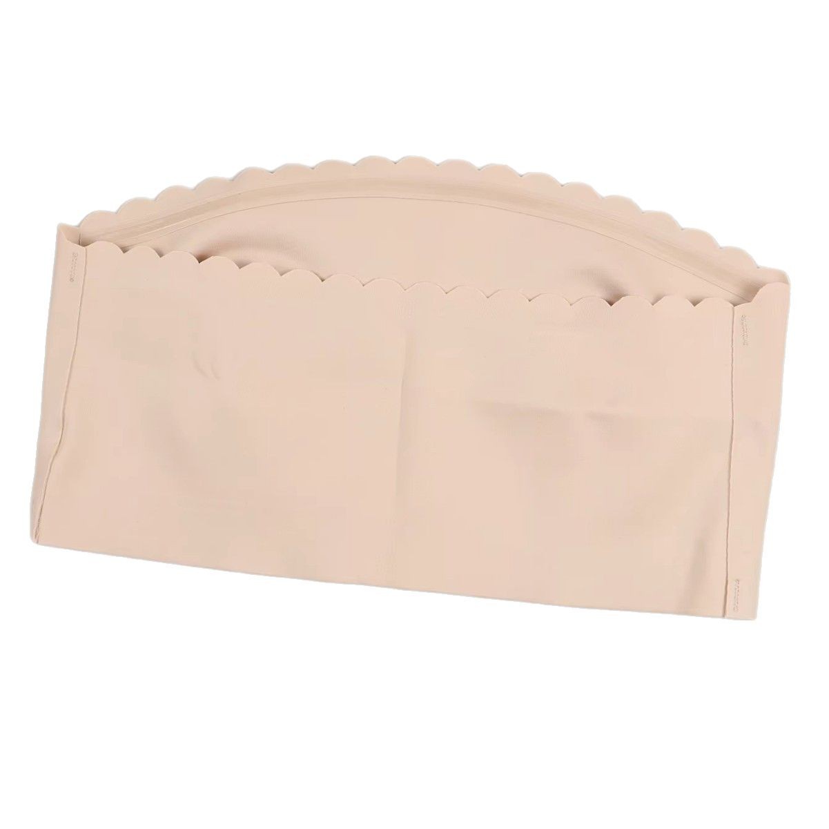 Bra de mujer sin cinturón de hombro sin forro sin costura Bra transpirable cómodo para limpiar el pecho diseño antideslizante sin marcas de seda de hielo mujer