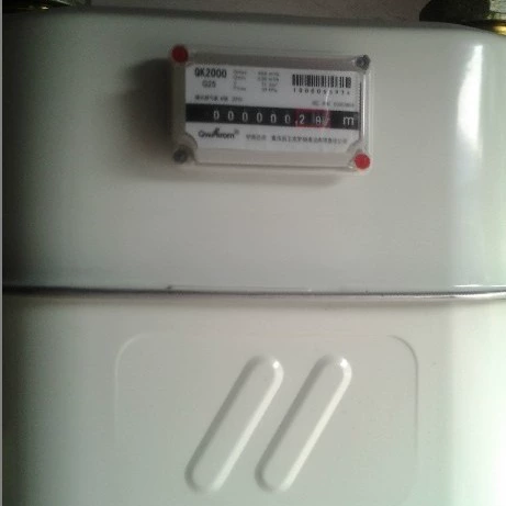 Рекомендуемый газовый счетчик G25, максимальный расход 40 кубических метров, механический мембранный умный газовый счетчик