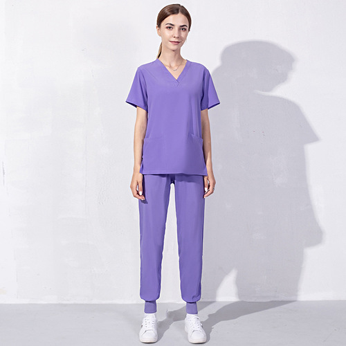 Summer Uniform Set for Doctors, Nurses, Beauty Hospitals, Pet Dental Clinics, Operating Rooms, and Handwashing Gowns