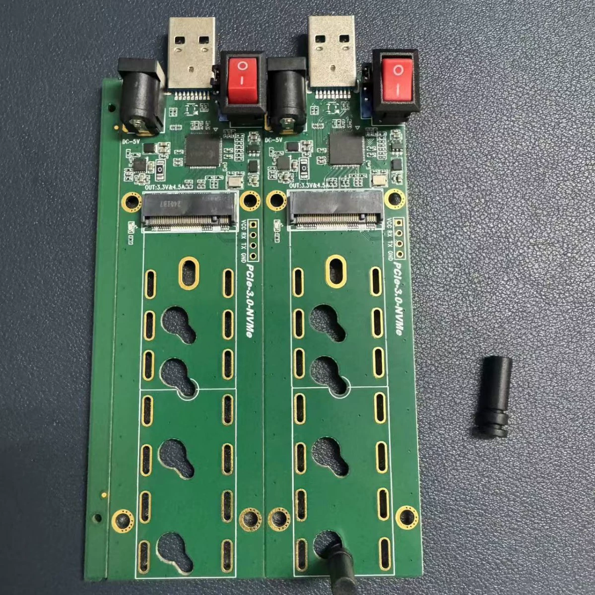 Карточка преобразования PCIe открывающая карта плата NVME в USB3.0 JM583 карта конвертации PCIe карта M2
