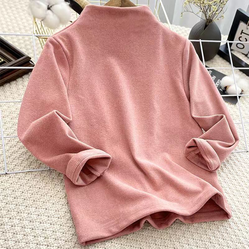 Бесшовный воротник розовый