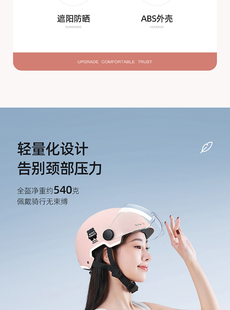 H5X3C Certified Electric Vehicle Helmet, New Summer Sunscreen Helmet