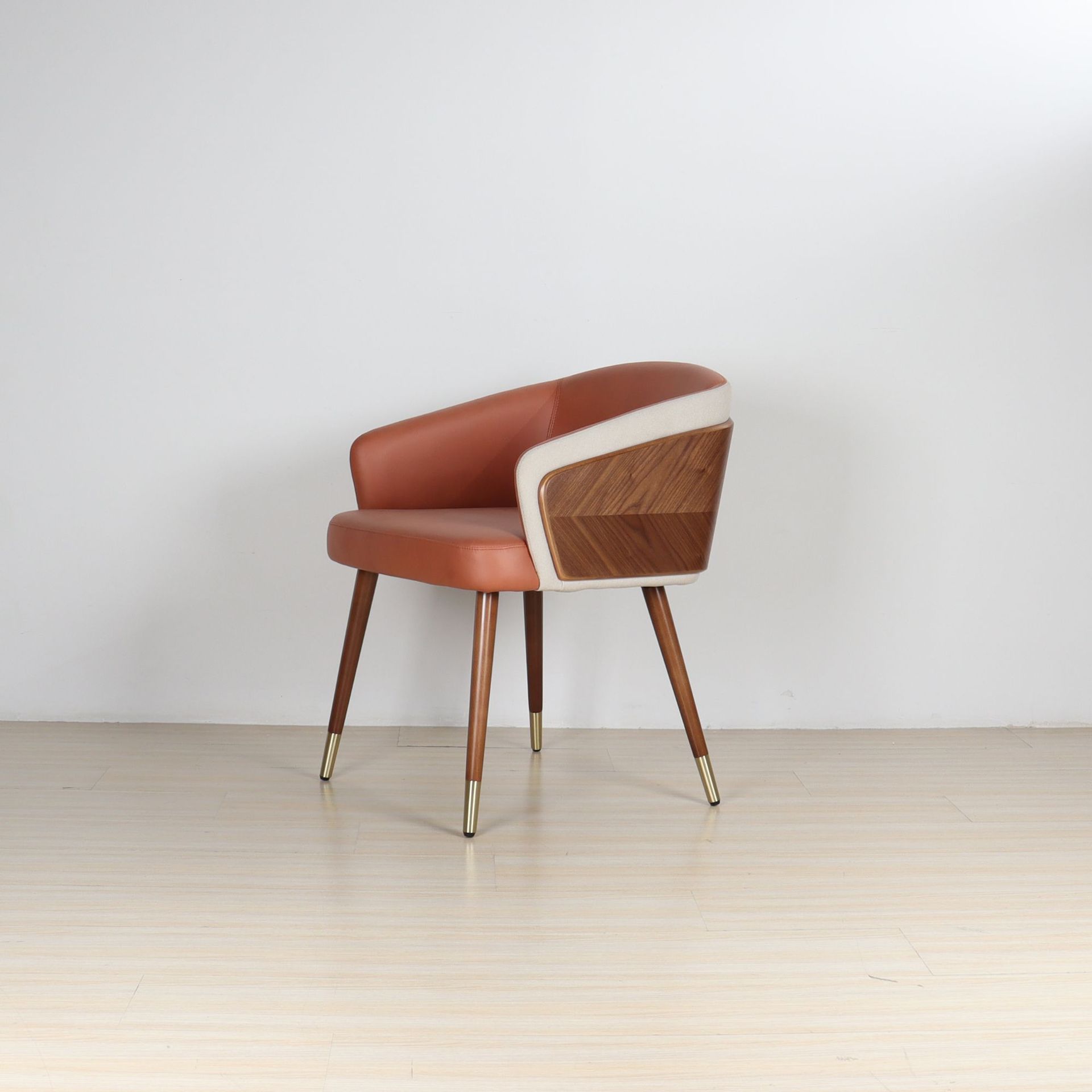 진한 주황색 아이보리-천 (내마모성)