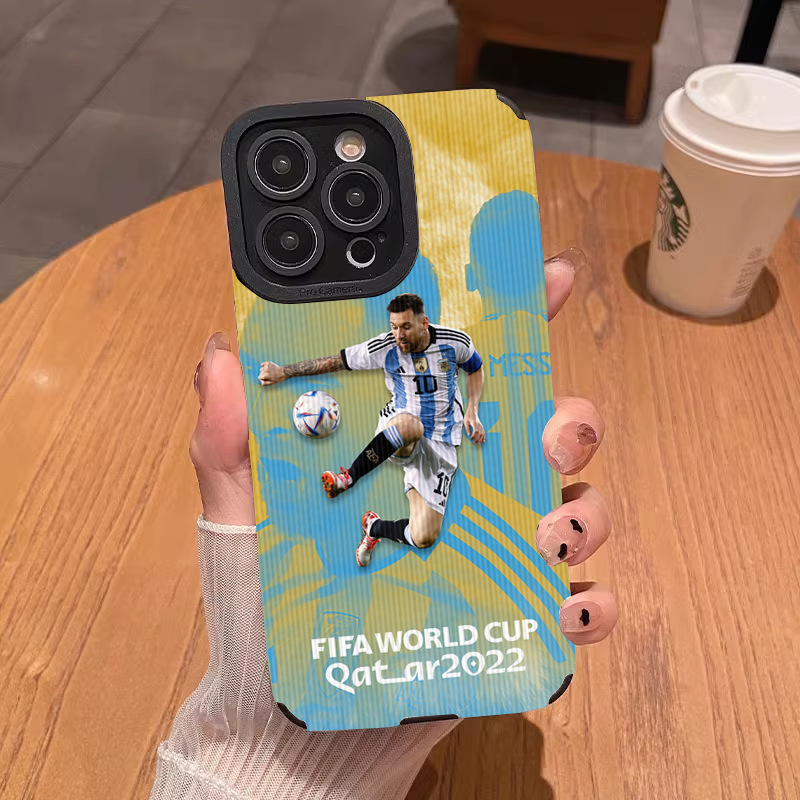 Football Team Emblem Suitable for Apple 16 16Promax 16 16Pro 15 14 Mobile Phone Case 13 12 11 7/8