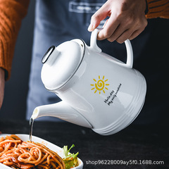 陶磁器醤油酢瓶台所用品陶磁器調味料瓶調味料瓶調味料瓶調味料瓶商用麺館酢瓶卸売り