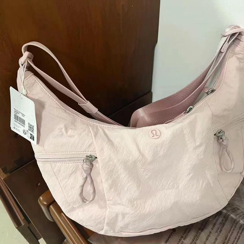 lululemon 餃子バッグ新しいクロワッサンバッグ女性のワンショルダークロスボディポータブルフィットネススポーツバッグ撥水ヨガバッグ|undefined