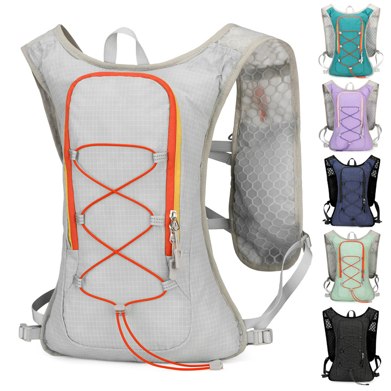 Outdoor Lightweight Backpack, Simple and Lightweight Cycling and Hiking Backpack, Portable Water-Repellent Breathable Mountaineering Bag, Cross-Border