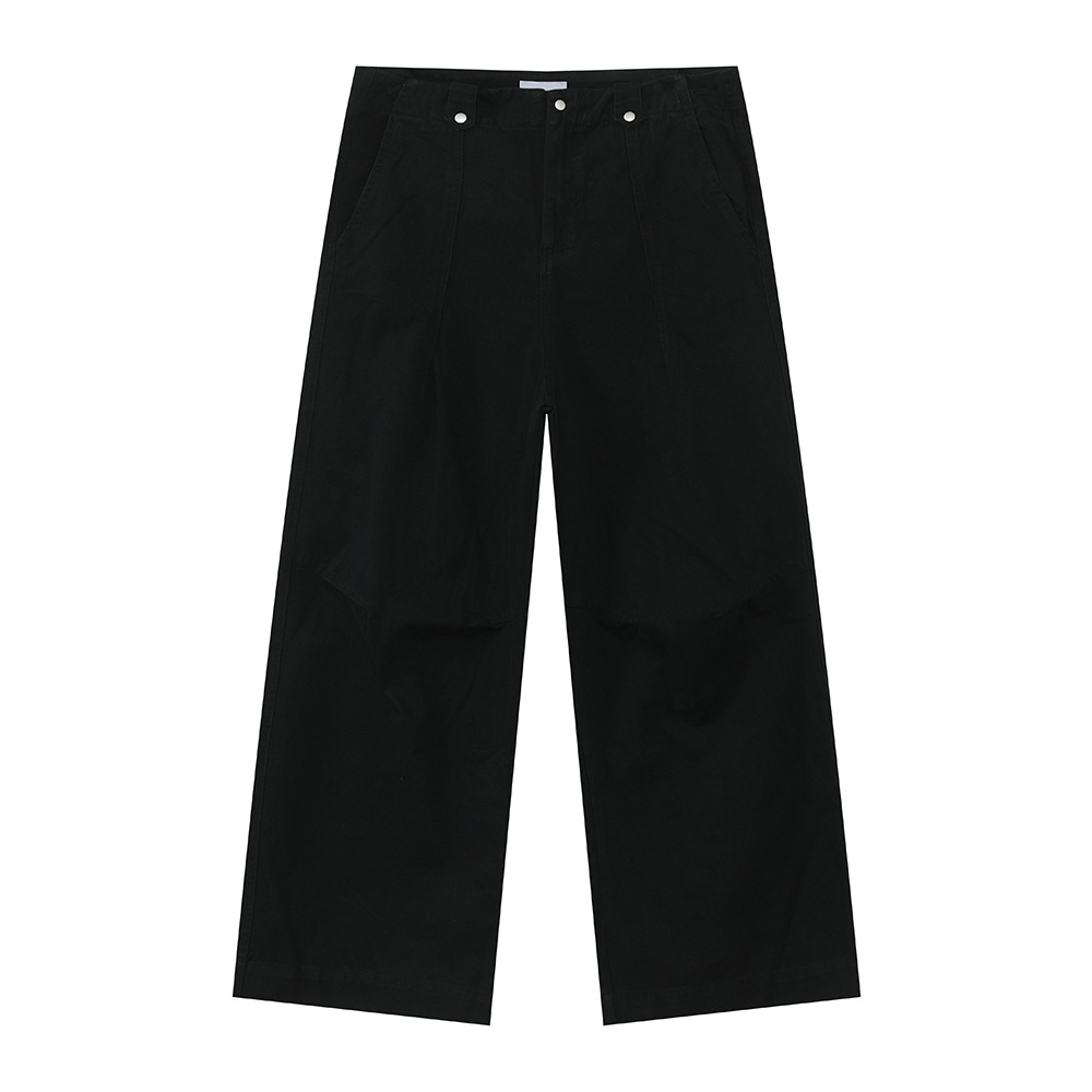 MTLCLOTHES para hombre | American High Street Solapa de color sólido Algodón simple Ropa de trabajo casual Traje de viaje de todo fósforo