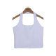 A generation of small camisole female 2024 summer design feeling can be worn outside slim back tube top neck vest