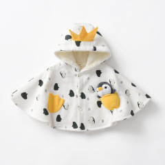 Baby clothes, autumn and winter cloaks, warm cloaks, baby going out clothes, dinosaur fashion, newborn gifts, baby clothes