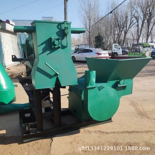 中小型秸秆粉碎机 养殖场牛羊饲料粉糠机 玉米芯稻草甩锤式粉碎机