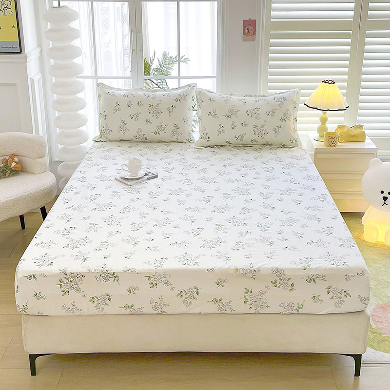 Transfronterizo ins piel abrasivo cama de una sola pieza Simmons cubierta de protección de colchón doble cubierta de cama de tres piezas al por mayor
