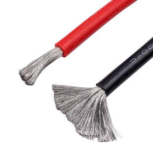 Spot GB 6AWG extra soft silicone wire new energy model aircraft lithium battery single core high current high temperature resistant silicone