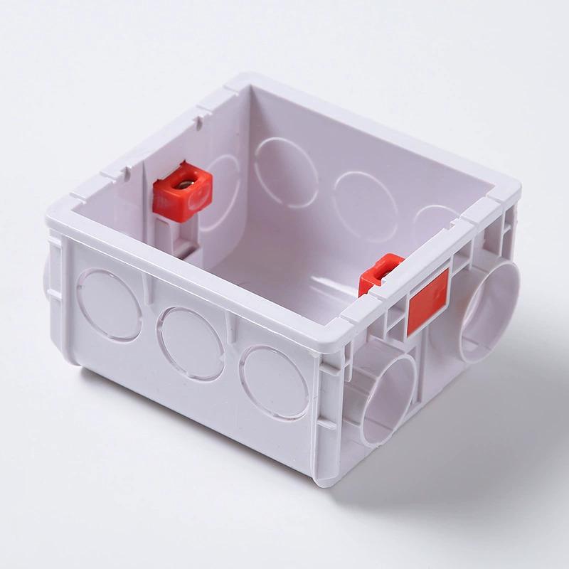 Luoge Wall Ultra-Thin Switch Panel - Lightweight, Multi-Config Electrical Socket Box with Light