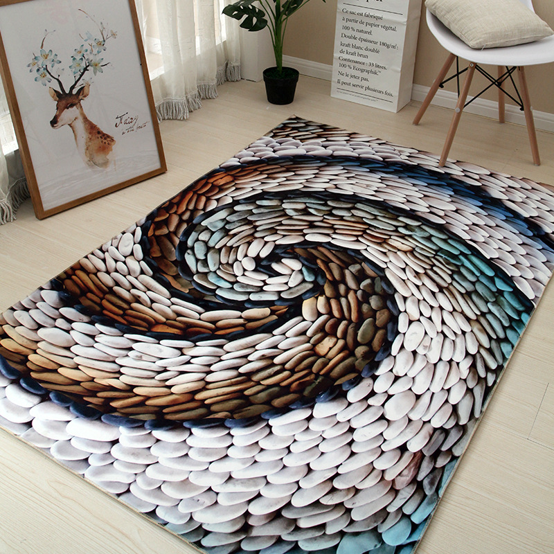 Creative carpet for living room
