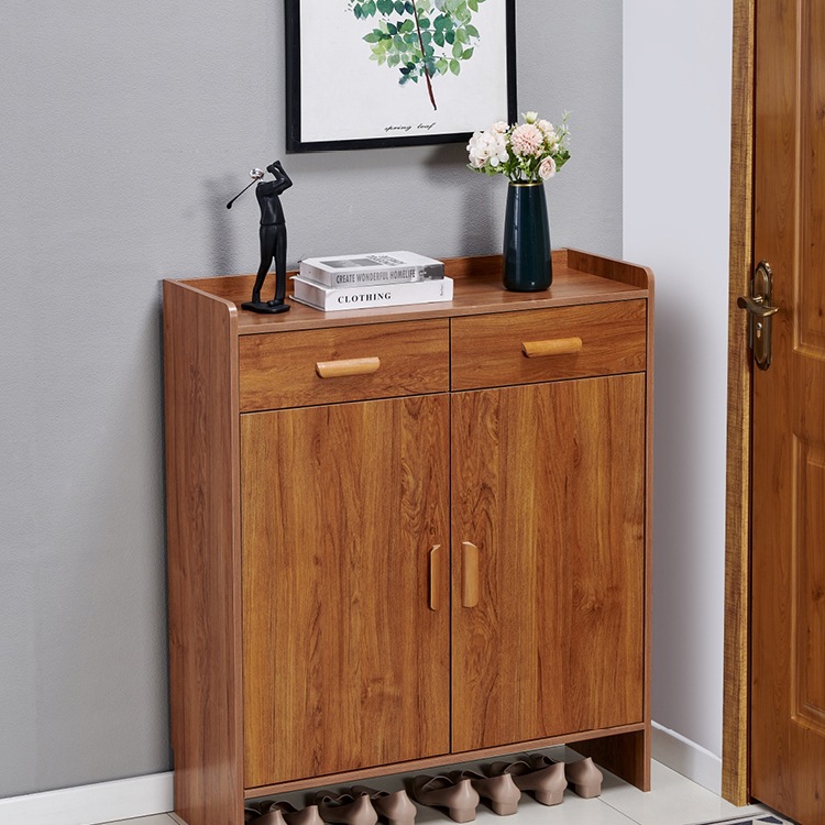 Shoe Cabinet for Home Entrance, Economical Large-Capacity Storage, Narrow Small-Sized Entryway Corridor, New Light Luxury Style