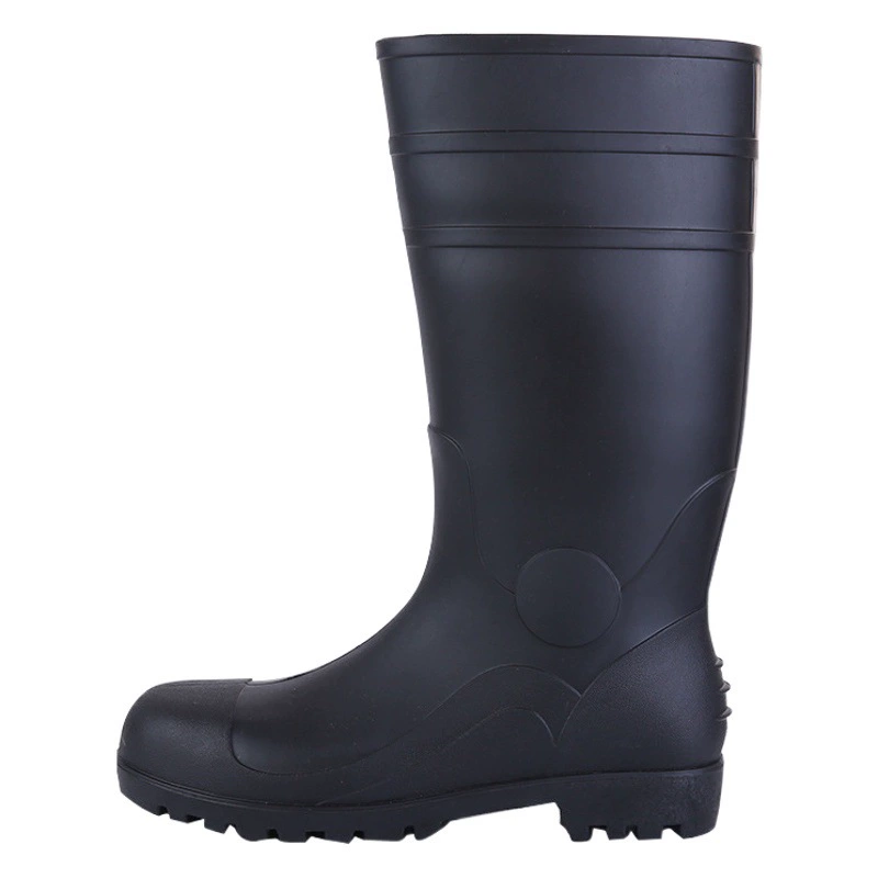 Мужские противоударные промышленные сапоги, высокие водонепроницаемые сапоги для рыбалки, защитные водонепроницаемые рабочие сапоги, защитные сапоги для строительных площадок