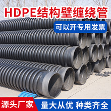 东立HDPE克拉管聚乙烯排污下水管道市政增强缠绕管耐腐蚀排水管