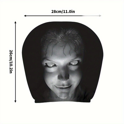 Can Provide Label Printing Services for Funny: Universal seat cover - portrait-print-double-sided-printing-1-pack