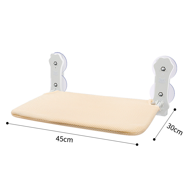 Nido transfronterizo para mascotas lechón gato hamaca plegable colgante gato nido gato cama balcón ventana vidrio gato hamaca