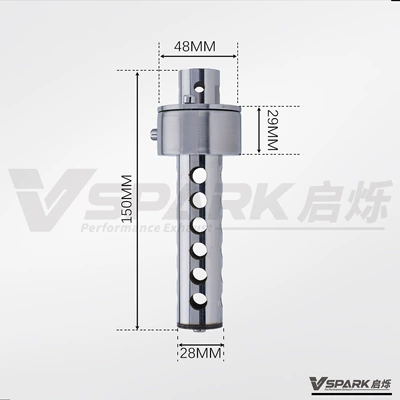 Motorcycle exhaust pipe | Muffler 51Mm60Mm Sound Reduction - style-24-48mm-rotating-silencer-adjustable-tail-outlet-style