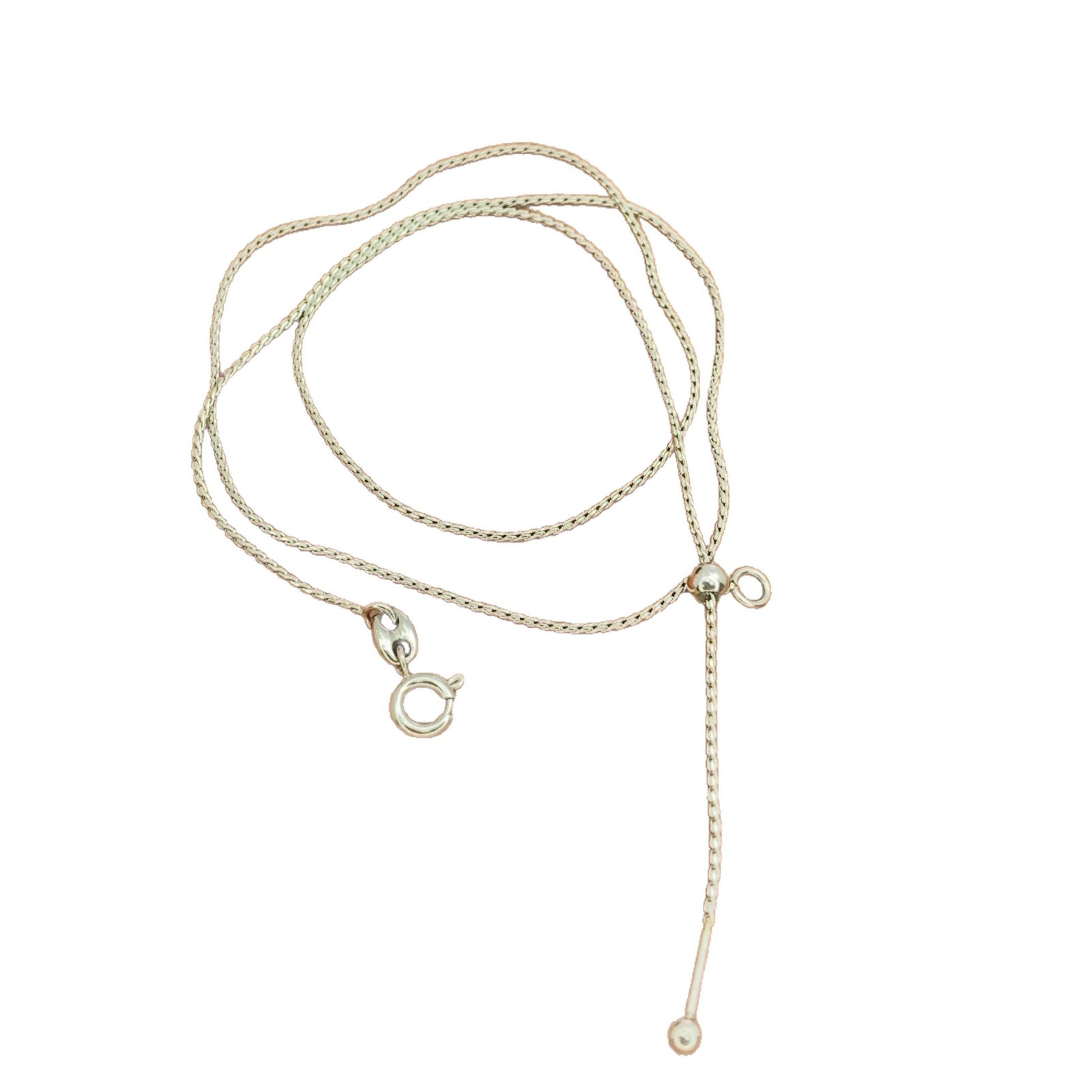 Gold Necklace Chain For Diy Pendants And Bead Threading Pins_voghion.com