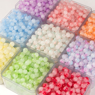 ֱ������  8mm�pɫ��������ɢ���ֹ�diy�ִ����Փ��ɢ���������