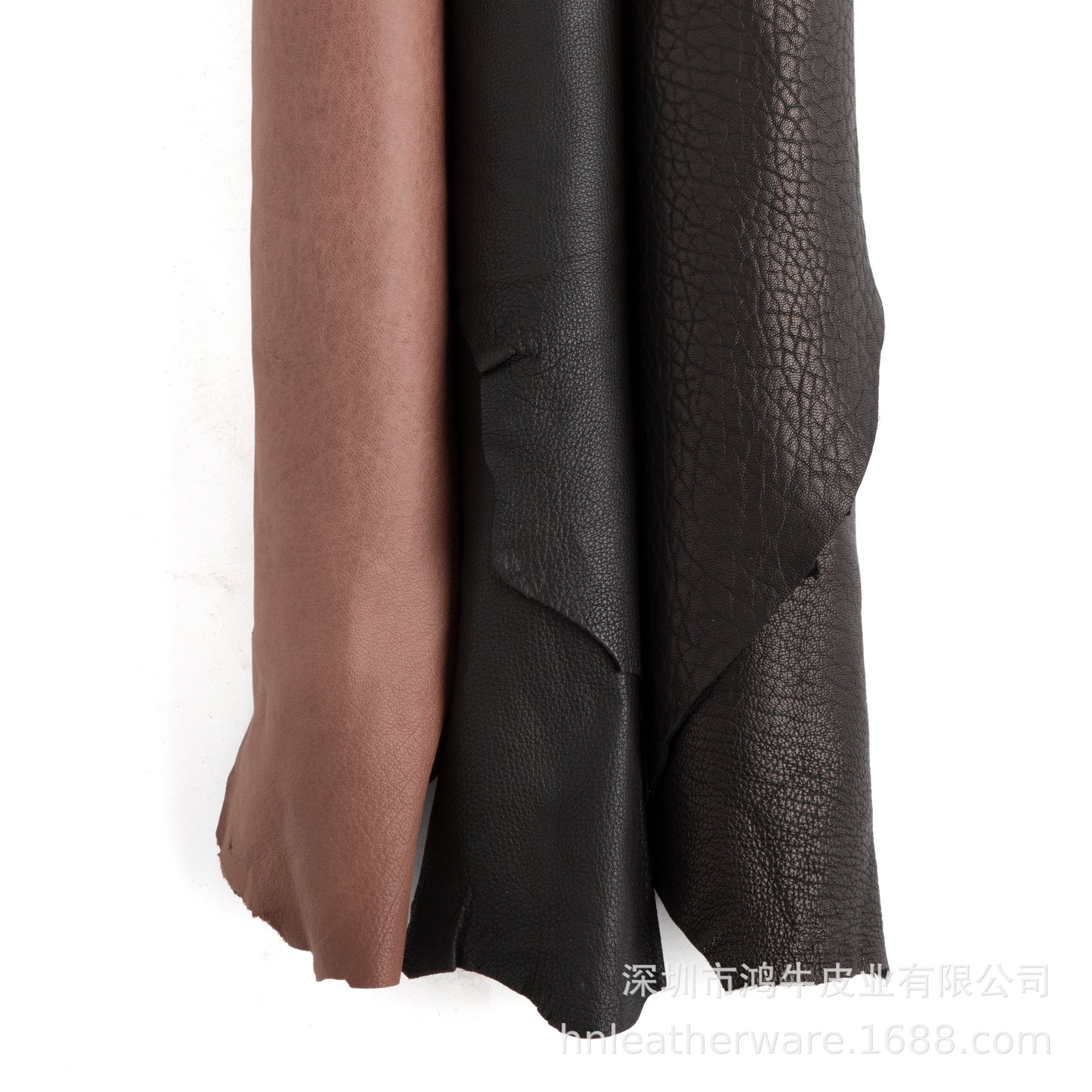 经典大象纹牛皮 复古自然摔深浅裂纹真皮 箱包服装羊皮泡泡皮